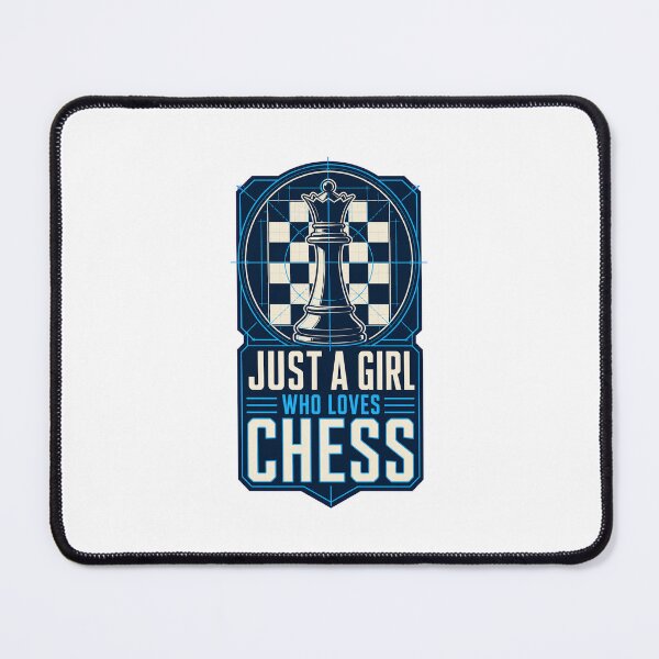 Item preview, Just a Girl Who Loves Chess – Funny Female Chess Player Gift designed and sold by AMICO77.