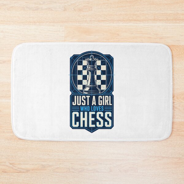 Item preview, Just a Girl Who Loves Chess – Funny Female Chess Player Gift designed and sold by AMICO77.