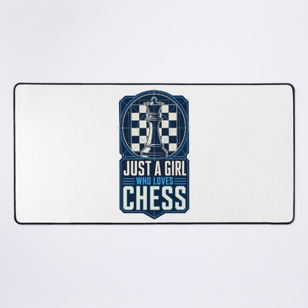 Item preview, Just a Girl Who Loves Chess – Funny Female Chess Player Gift designed and sold by AMICO77.
