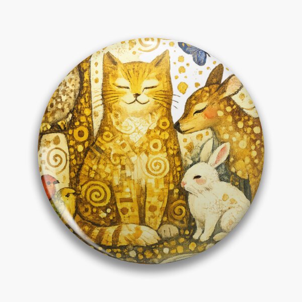 Item preview, Golden Woodland Animal Friends T-Shirt designed and sold by Santuário da Bicharada.