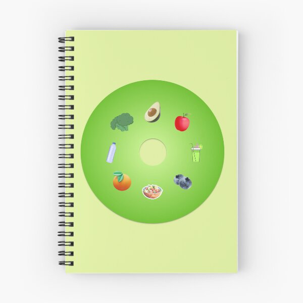 Item preview, Healthy Lifestyle Green Food Ring Art: Vegetables and Fruits designed and sold by CreativeArtistL.