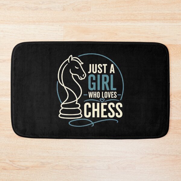 Item preview, Just a Girl Who Loves Chess – Funny Female Chess Player Gift designed and sold by AMICO77.