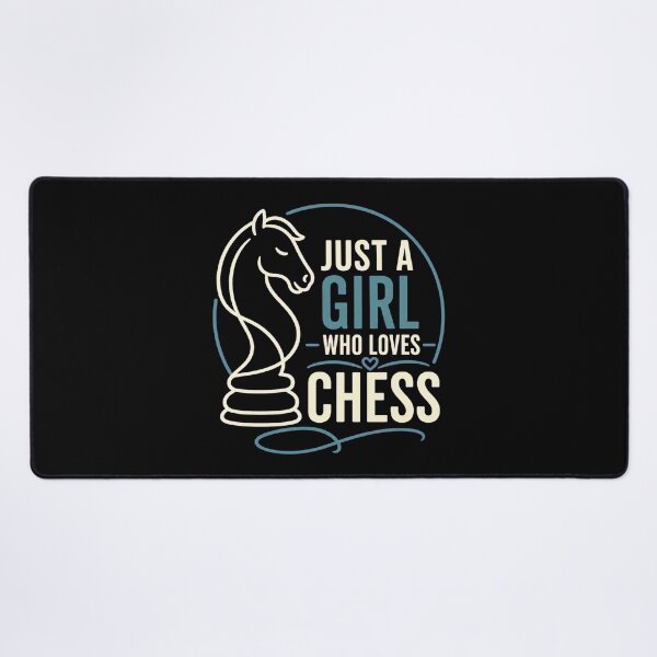 Item preview, Just a Girl Who Loves Chess – Funny Female Chess Player Gift designed and sold by AMICO77.