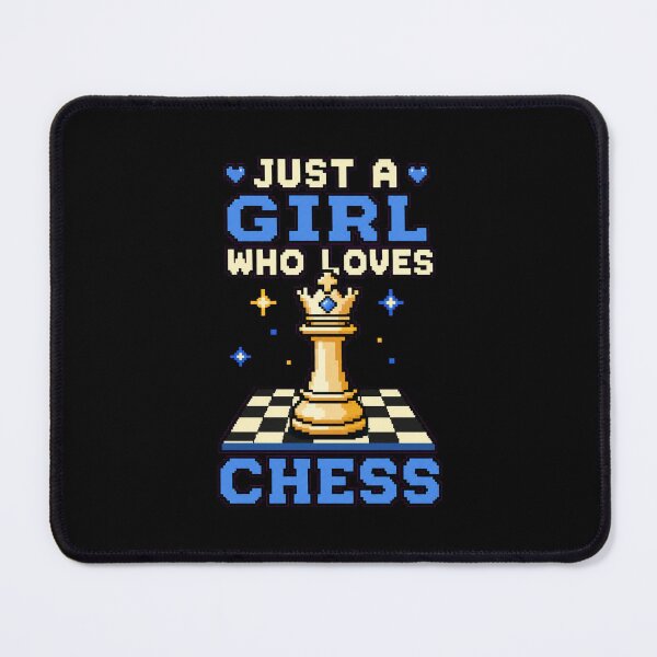 Item preview, Just a Girl Who Loves Chess – Funny Female Chess Player Gift designed and sold by AMICO77.