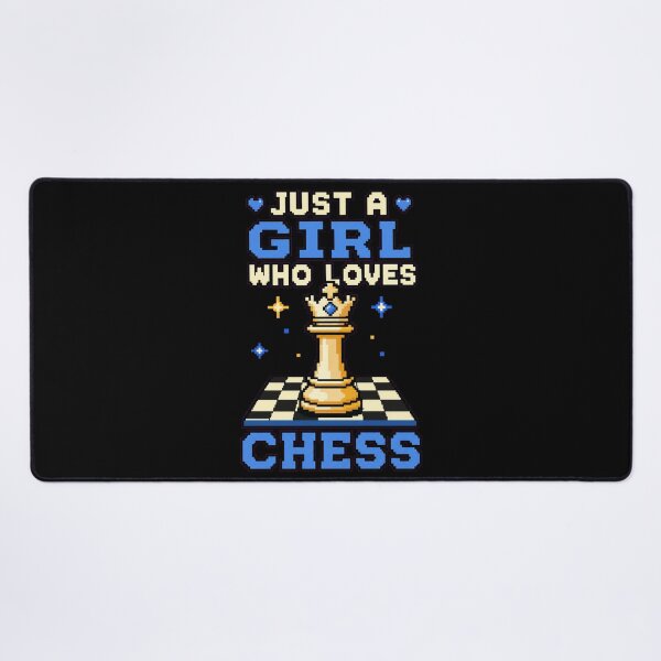 Item preview, Just a Girl Who Loves Chess – Funny Female Chess Player Gift designed and sold by AMICO77.
