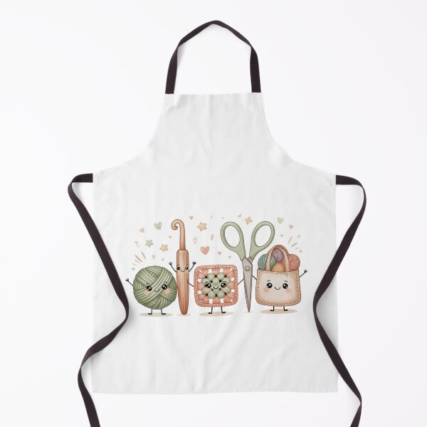 Item preview, Kawaii Crafting Tools With Faces designed and sold by jkrphoto.