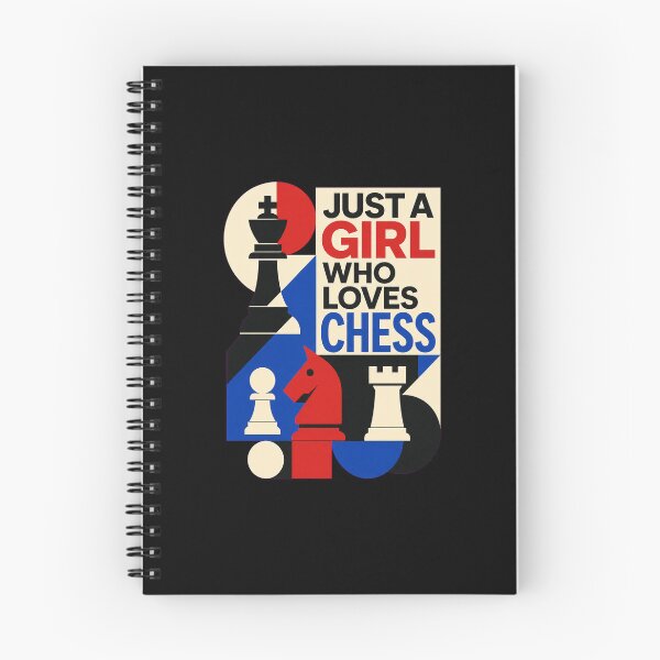Item preview, Just a Girl Who Loves Chess – Funny Female Chess Player Gift designed and sold by AMICO77.