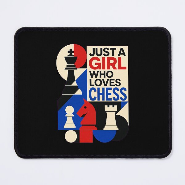 Item preview, Just a Girl Who Loves Chess – Funny Female Chess Player Gift designed and sold by AMICO77.