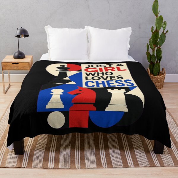 Item preview, Just a Girl Who Loves Chess – Funny Female Chess Player Gift designed and sold by AMICO77.