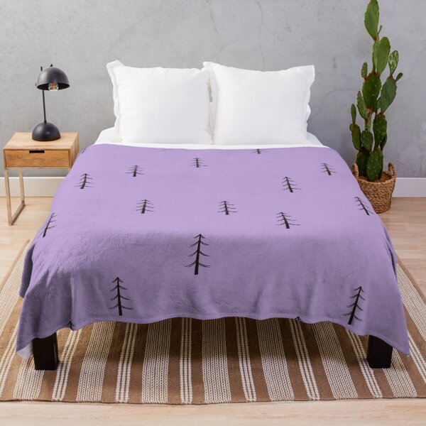Item preview, Minimalist Forest on Light Purple designed and sold by KSimpson838.