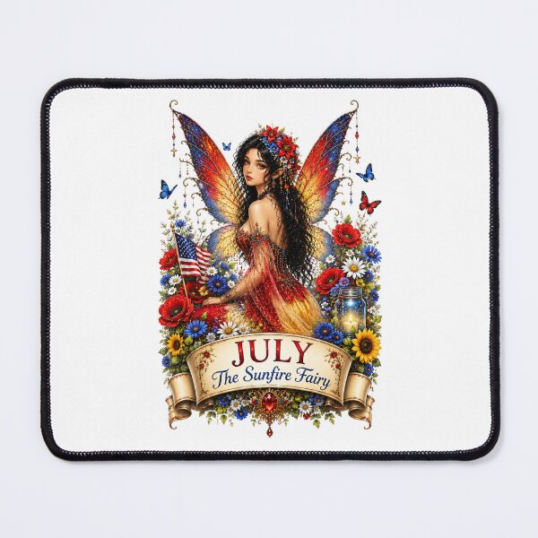 Item preview, July Sunfire Fairy Patriotic Fantasy designed and sold by RoPrincess.