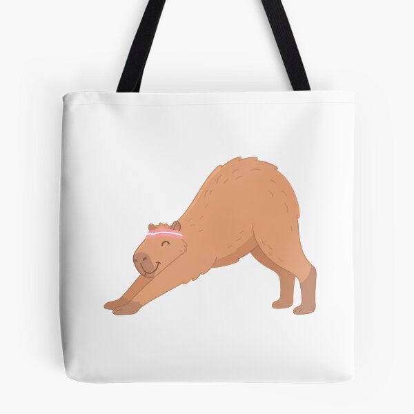 Item preview, Capybara Yoga Downward Dog Funny Workout Fitness Humor designed and sold by WorldShop17.