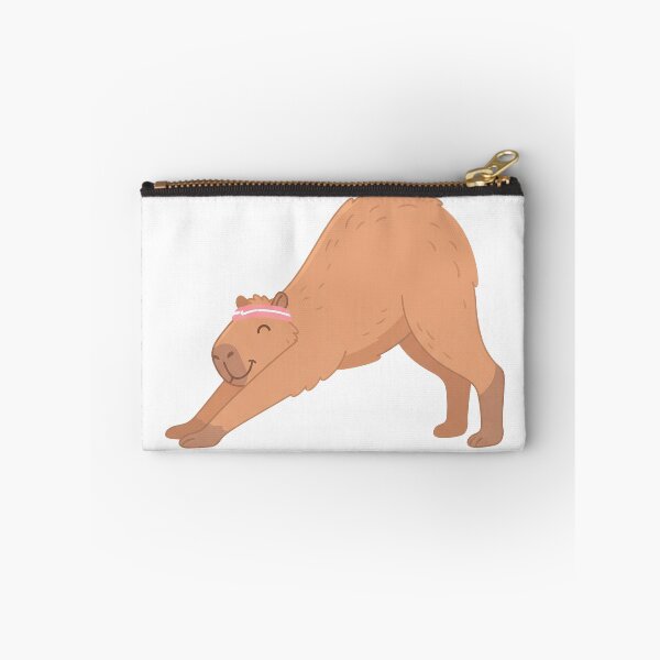 Item preview, Capybara Yoga Downward Dog Funny Workout Fitness Humor designed and sold by WorldShop17.