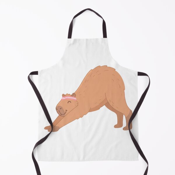 Item preview, Capybara Yoga Downward Dog Funny Workout Fitness Humor designed and sold by WorldShop17.
