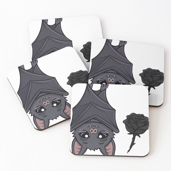 Item preview, Bat Hanging From Crescent Moon designed and sold by IllumeInk.
