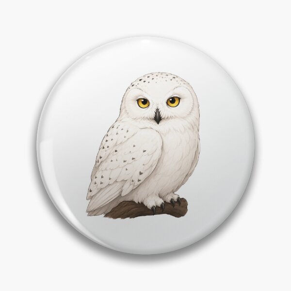 Item preview, Edwiges Owl Sticker designed and sold by Once Upon a Store.