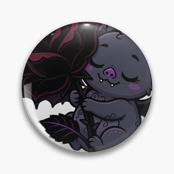 Item preview, Bat Embracing Black Rose designed and sold by IllumeInk.