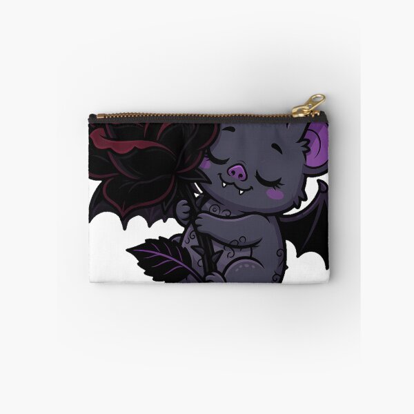 Item preview, Bat Embracing Black Rose designed and sold by IllumeInk.