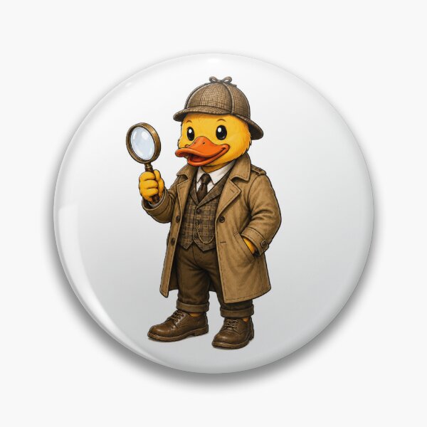 Item preview, Detective Duck designed and sold by Thor-stone.