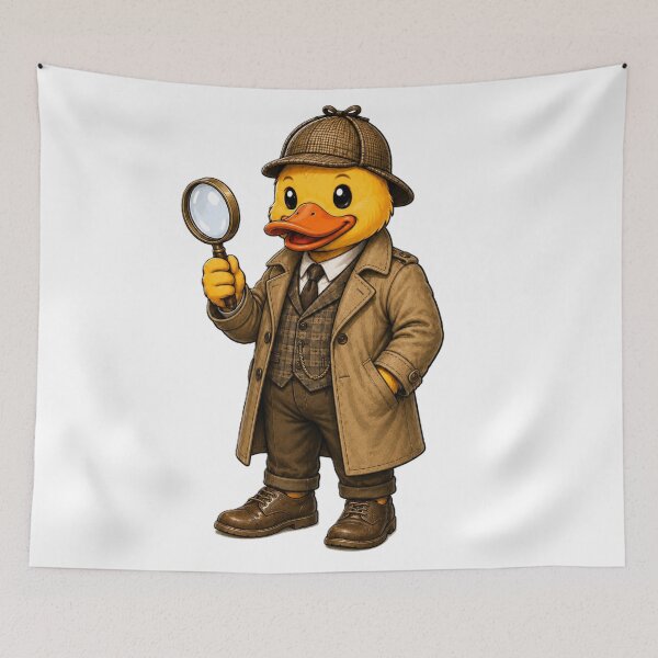 Item preview, Detective Duck designed and sold by Thor-stone.