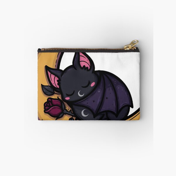 Item preview, Bat Sleeping On Crescent Moon designed and sold by IllumeInk.