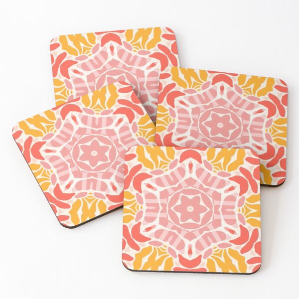 Item preview, Yellow Butterfly and Salmon Pattern 2 designed and sold by Ellie&CharChar&Evy.