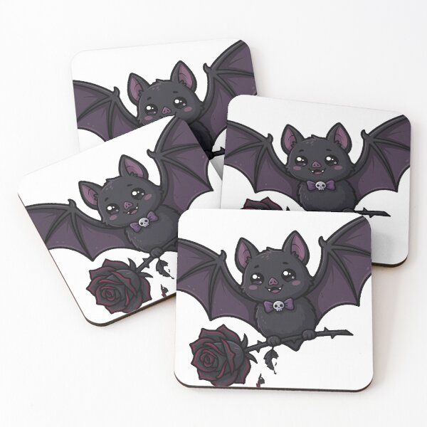 Item preview, Bat With Rose In Wings designed and sold by IllumeInk.