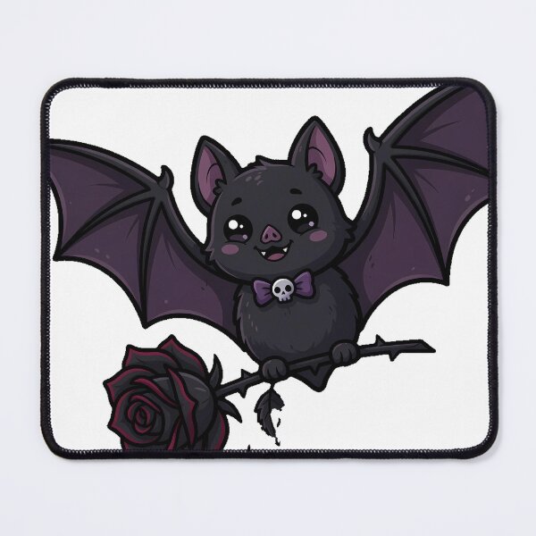 Item preview, Bat With Rose In Wings designed and sold by IllumeInk.