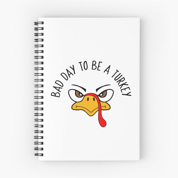Item preview, Bad Day To Be A Turkey Funny Turkey Face designed and sold by Sartoris Art.