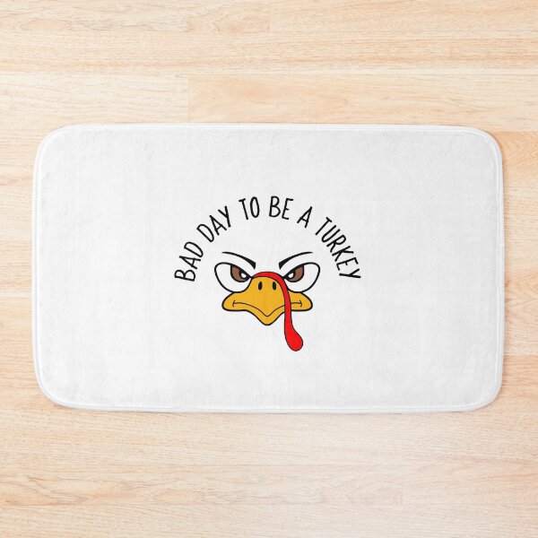 Item preview, Bad Day To Be A Turkey Funny Turkey Face designed and sold by Sartoris Art.