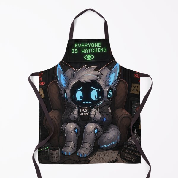 Item preview, Paranoid Android Night Watch designed and sold by nikkolaus.