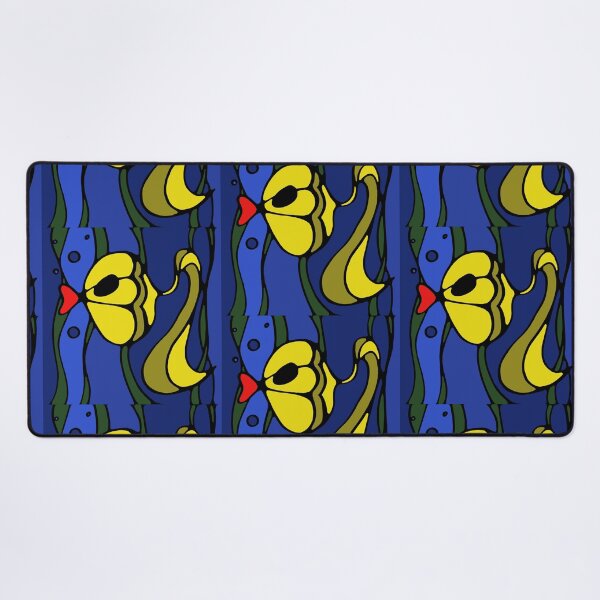 Item preview, Golden Reef Fish | Liuartstudio | Living Mosaic | 08 designed and sold by liuartstudio.