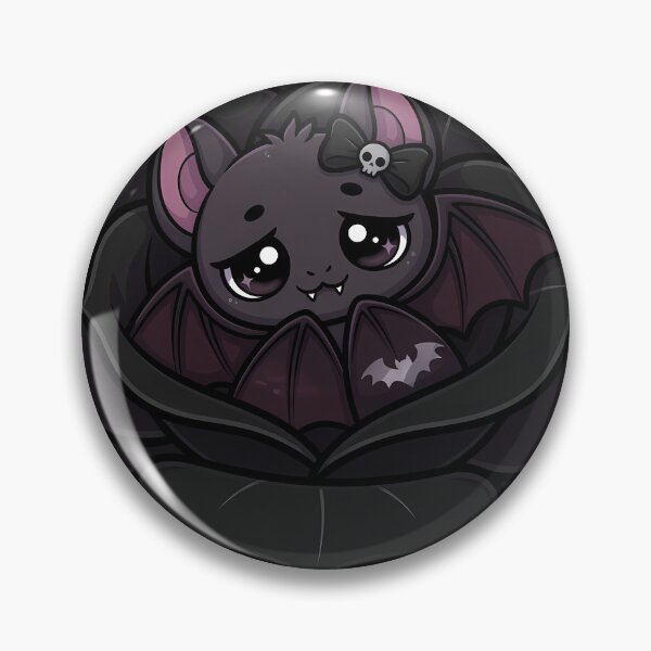 Item preview, Bat Resting In Rose Bloom designed and sold by IllumeInk.