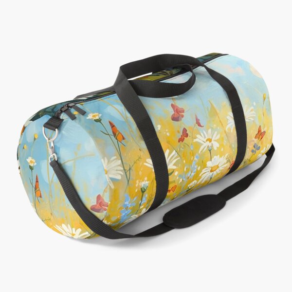Item preview, Daisy Field with Butterflies Design designed and sold by Modern-Tropical.