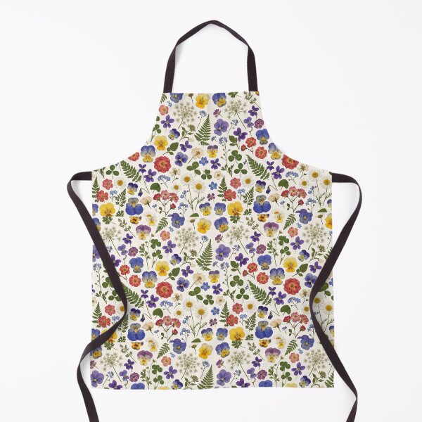 Item preview, Pressed Flower Design – All Over Botanical Wildflower Multicolor Art designed and sold by DmaarGroup.