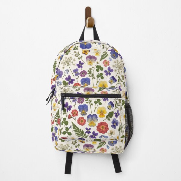 Item preview, Pressed Flower Design – All Over Botanical Wildflower Multicolor Art designed and sold by DmaarGroup.