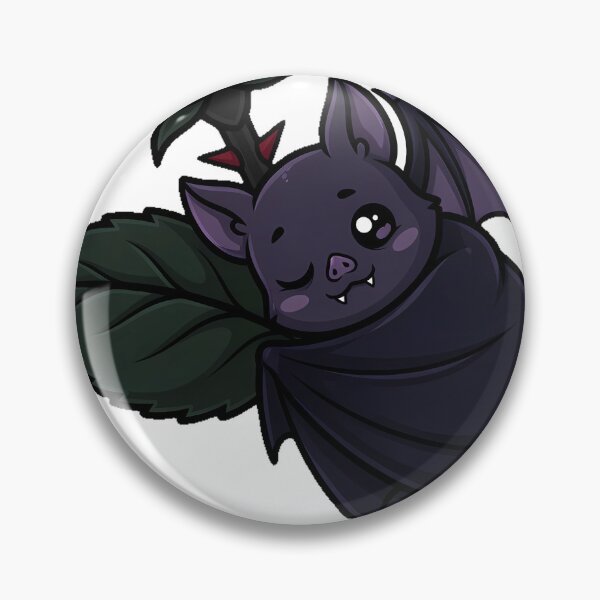 Item preview, Bat Curled Around Rose Stem designed and sold by IllumeInk.