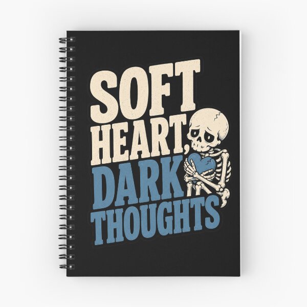 Item preview, Soft Heart Dark Thoughts designed and sold by MoodSupplyStudio.