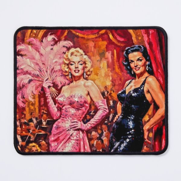 Item preview, Gentlemen Prefer Blondes Fine Art Tribute designed and sold by Art's Diner.