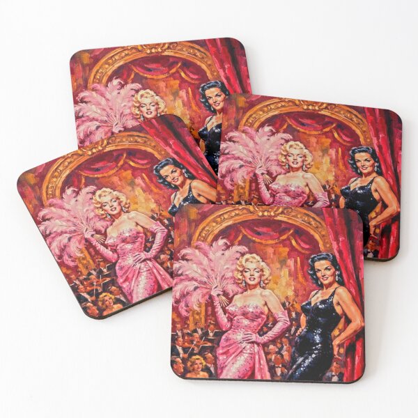 Item preview, Gentlemen Prefer Blondes Fine Art Tribute designed and sold by Art's Diner.