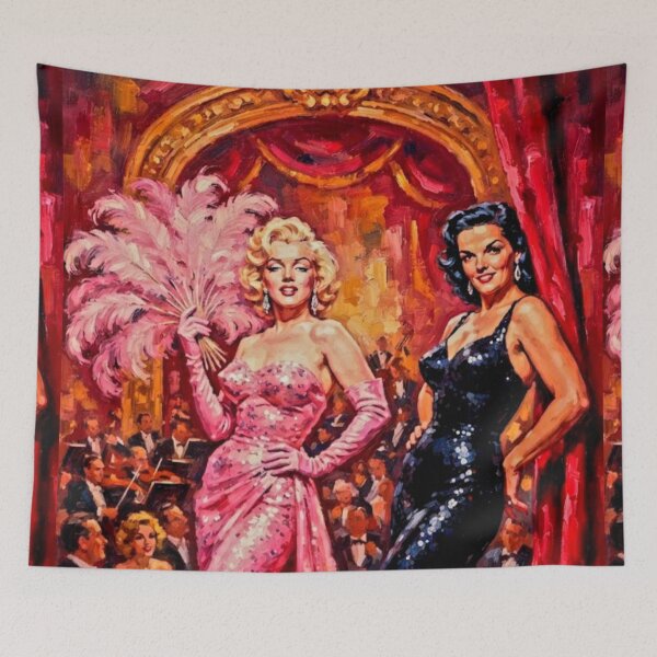 Item preview, Gentlemen Prefer Blondes Fine Art Tribute designed and sold by Art's Diner.