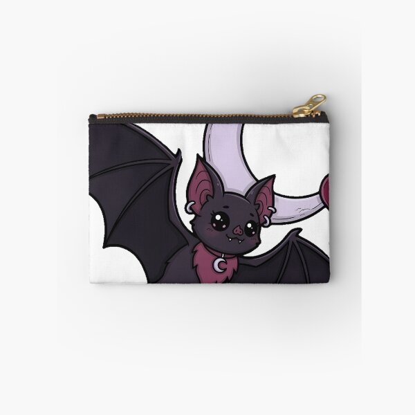 Item preview, Bat Flying Past Moon With Rose Petals designed and sold by IllumeInk.