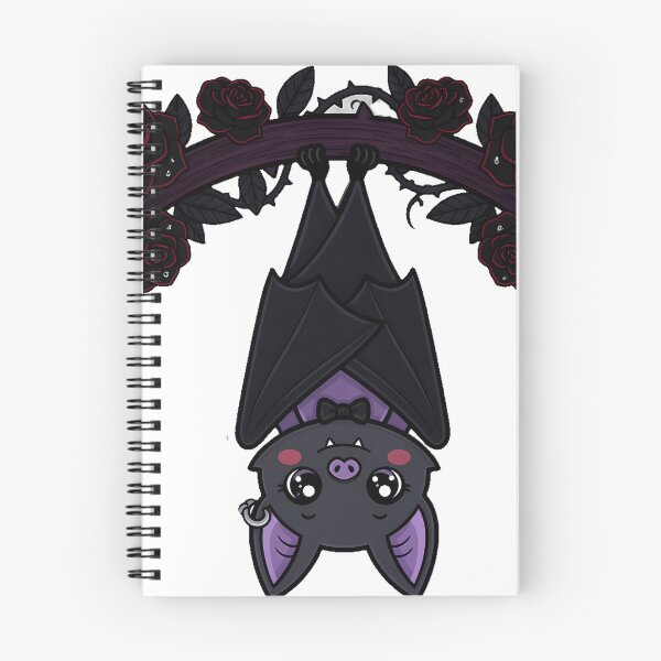 Item preview, Bat Hanging From Rose Arch designed and sold by IllumeInk.