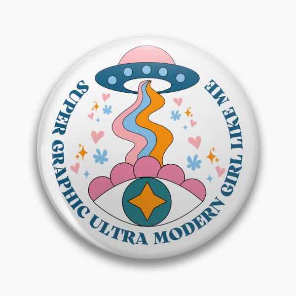 Item preview, Super Graphic Ultra Modern Girl designed and sold by Mermaid's Treasure.
