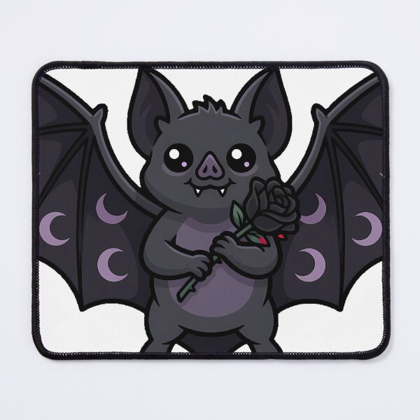 Item preview, Bat With Moon Wing Pattern designed and sold by IllumeInk.