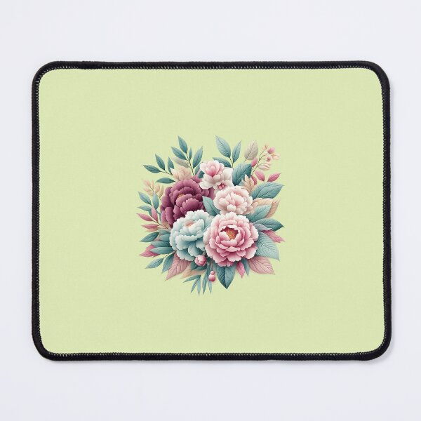 Item preview, Pastel Peony Bouquet – Elegant Floral Paper Cut Art designed and sold by ENGLITZADIN.