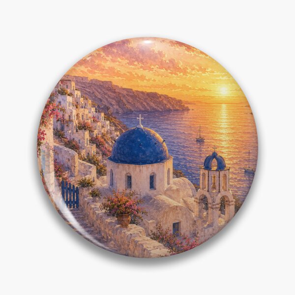 Item preview, Santorini Dreams designed and sold by WildSkyMuse.