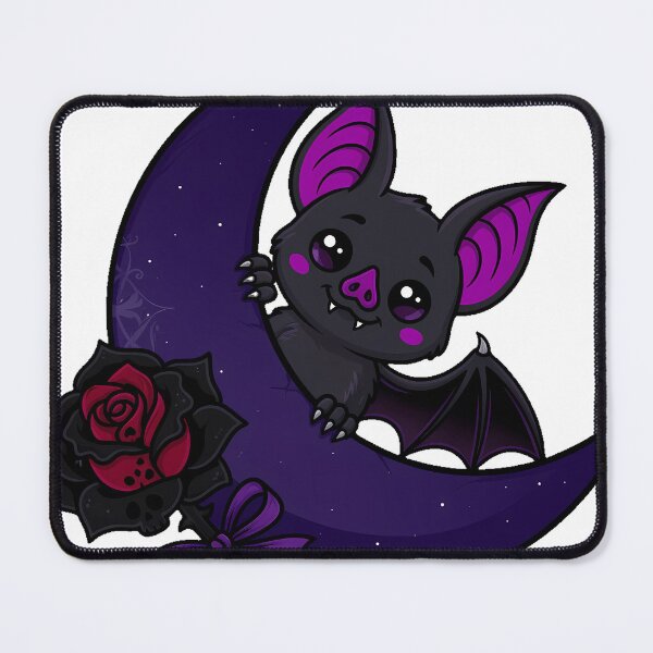 Item preview, Bat Peeking From Behind Moon designed and sold by IllumeInk.