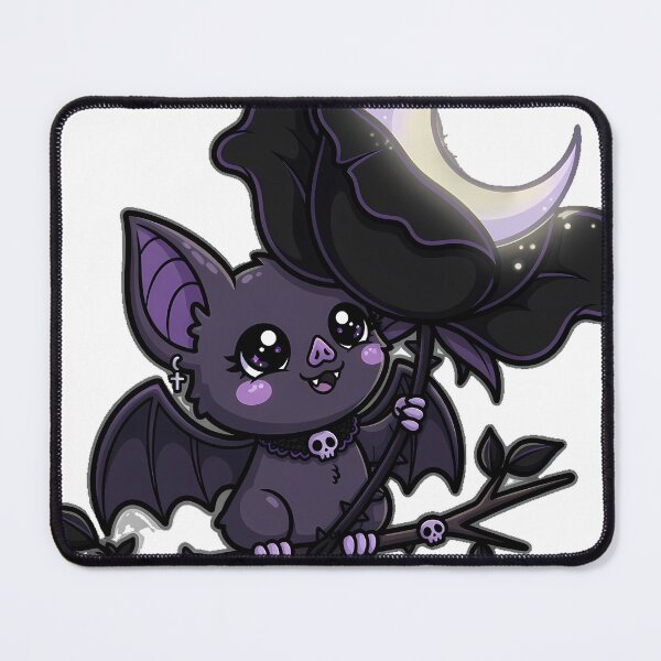 Item preview, Bat Gazing At Moon Through Rose designed and sold by IllumeInk.