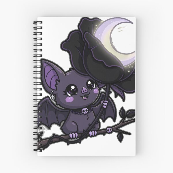 Item preview, Bat Gazing At Moon Through Rose designed and sold by IllumeInk.